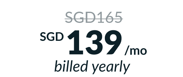 SiteGiant Singapore Pricing