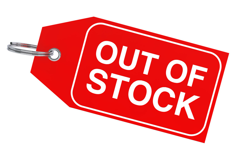 out of stock out of stock